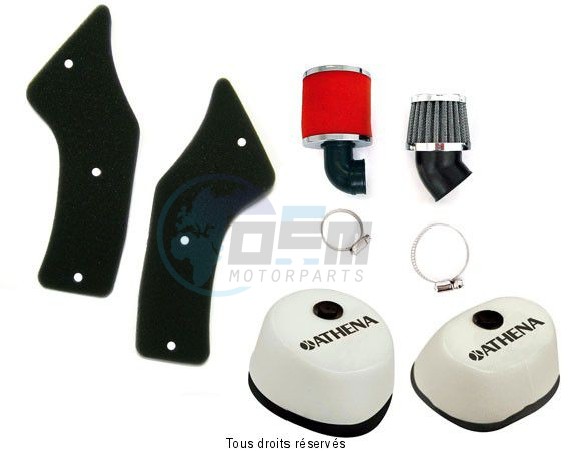 Product image: Athena - 98KY02 - Air Filter Scooter Kymco    0