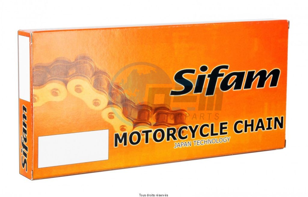 Product image: Sifam - 530-OSDC-120 - Chain 530 Special Xring      Lengte: 120 Links  0