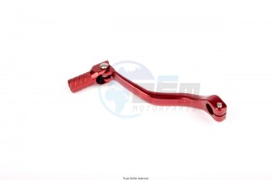 Product image: Kyoto - GEH1002R - Gear Change Pedal Forged Honda Red Cr250/500 90-03   