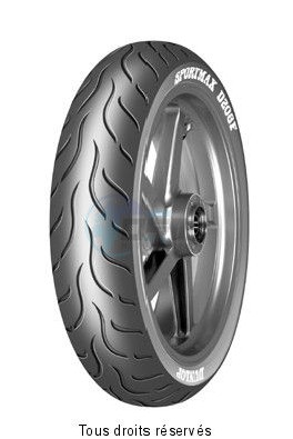 Product image: Dunlop - DUN622344 - Tyre   120/70 ZR 19 SPORTMAX  D208F 60W TL Front  0