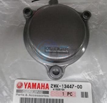 Product image: Yamaha - 2WK134470000 - COVER, OIL ELEMENT  0