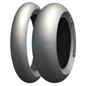 Product image: Michelin - MIC215802 - 190/55 ZR 17 NHS (75W) MICHELIN POWER SLICK 