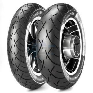 Product image: Metzeler - MET2318000 - Tyre Custom 130/90 - 16 M/C 67H TL ME 888 MARATHON ULTRA 