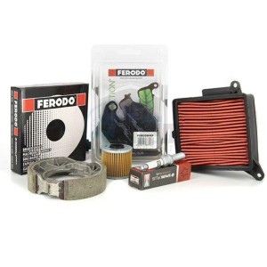 Product image: Ferodo - KITENT07 - Maintenance kit for Kymco Agility City 125 - 2008/2018 