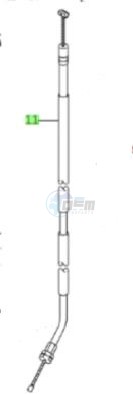 Product image: Suzuki - 58200-39G00 - Cable, Clutch  0