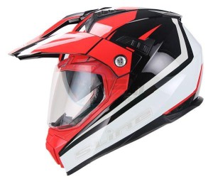 Product image: S-Line - CEN1G1603 - Helmet Enduro S789 CRUX - Red Black Grey - M 