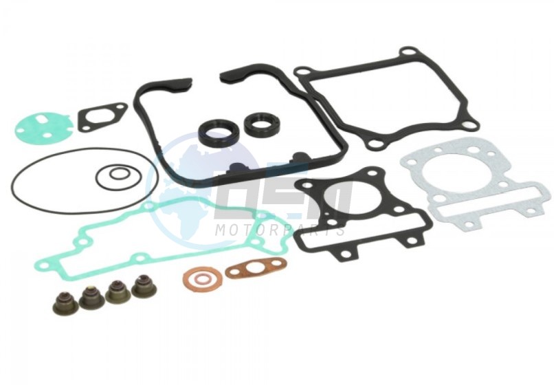 Product image: Piaggio - 497556 - OIL SEAL AND GASKET SET  0