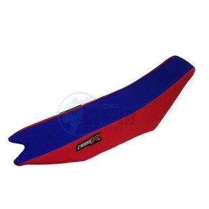 Product image: Crossx - M912-2BLR - Saddle Cover BETA  RR-RS 2013-2019 TOP BLUE- SIDE RED (M912-2BLR) 