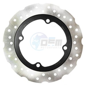 Product image: Sifam - DIS1351W - Brake Disc Wave HONDA - Ã˜240x136x118 - Nbdiam.4 Ã˜10.5 
