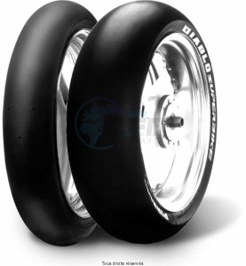 Product image: Pirelli - PIR1631800 - Tyre  160/60-17 NHS TL DAIBLO SUPERBIKE SC2 Rear 