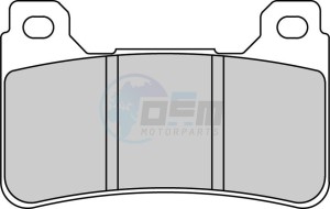 Product image: Ferodo - FDB2181ST - Brakepad Sinter metal Sinter Grip Road 