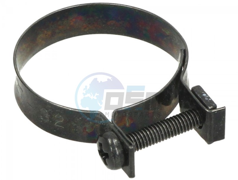 Product image: Piaggio - 842202 - Securing Clamp for Carburetor Typhoon 50  0
