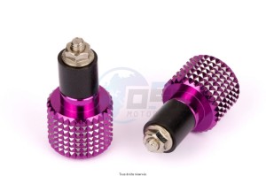 Product image: Sifam - EMBOU12 - Bar ends Grille Ø17 Violet   