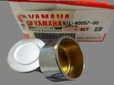 Product image: Yamaha - 51LW00570000 - PISTON ASSY, CALIPER   0