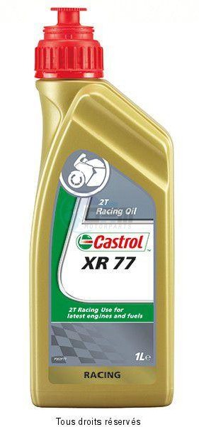 Product image: Castrol - CAST1552F6 - Oil 2T Racing XR 77 POWER1 1L - Full Synthetic  0