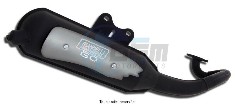 Product image: Giannelli - 31648R - Exhaust GO KYMCO SNIPER 95/01  HEROISM 96/01 CEE E13    0
