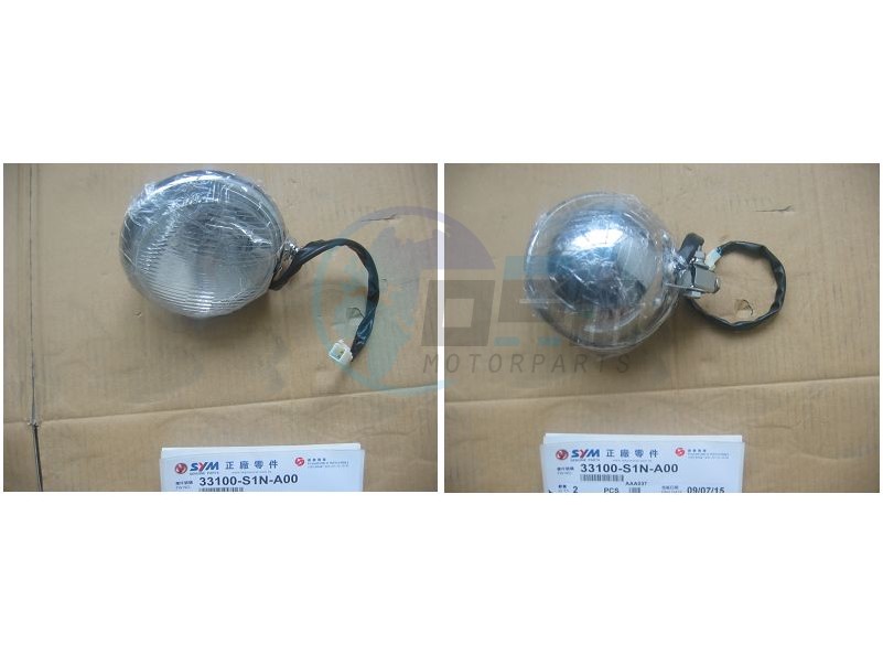 Product image: Sym - 33100-S1N-A00 - HEAD LIGHT ASSY  0