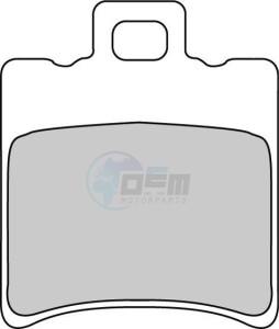 Product image: Ferodo - FDB680ST - Brakepad Sinter metal Sinter Grip Road 