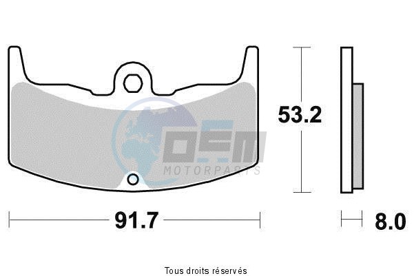 Product image: Sifam - S1129AN - Brake Pad Sifam Sinter Metal   S1129AN  0