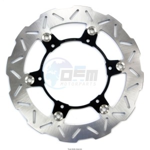 Product image: Sifam - DIS1077W - Brake Disc  Ø260x135x124  Mounting holes 6xØ6,3 Disk Thickness 4 