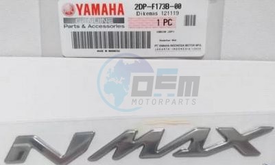 Product image: Yamaha - 2DPF173B0000 - EMBLEM 3D  0