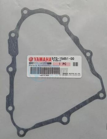 Product image: Yamaha - 5TG154510000 - GASKET, CRANKCASE COVER 1  0