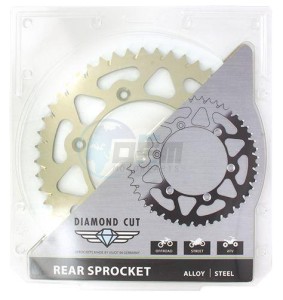 Product image: Esjot - 51-32043-50 - Chainwheel Alu TT Beta-Husqvarna-Suzuki - 520 - 50 Teeth -  Identical to JTA822 - Made in Germany 