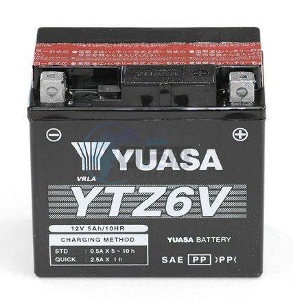 Product image: Suzuki - 33610-25G80-LCP - BATTERY (FTZ6V-BS.12V5AH)  0