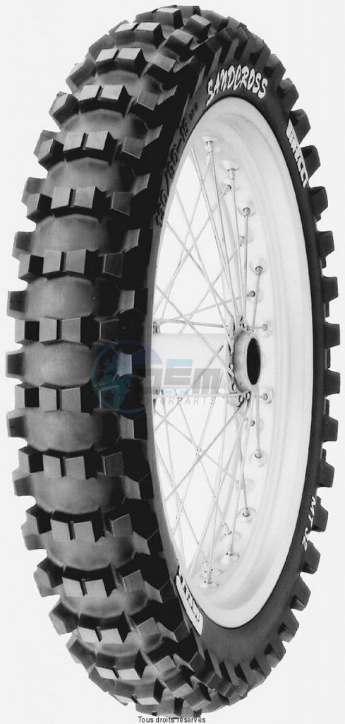 Product image: Pirelli - PIR1664700 - Tyre  90/100 - 16 51M NHS Scorpion MX Mid Soft 32 Rear  0