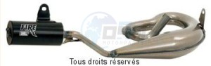 Product image: Giannelli - 30508 - Exhaust FIRE PIAGGIO CIAO Complete Exhaust Collector + Exhaust Damper   