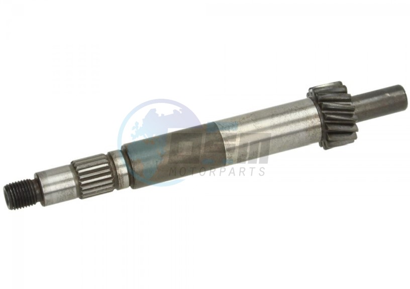 Product image: Piaggio - 8738745 - DRIVEN PULLEY SHAFT  0