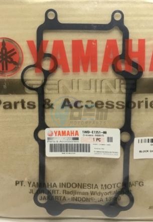 Product image: Yamaha - 1WDE13510000 - GASKET, CYLINDER  0