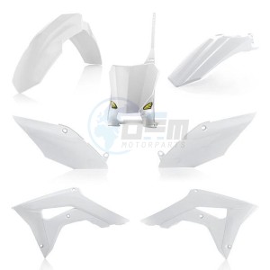 Product image: Cycra - 1CYC-9420-42 - COVER KIT 5 ELEMENTS HONDA CRF450R 17 - White 
