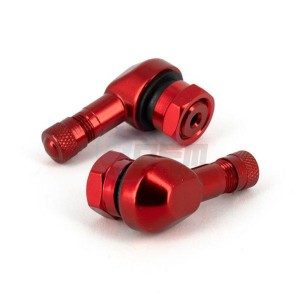 Product image:  - KP236102 - Tyre valve 90deg. angle11.30mm : Red 