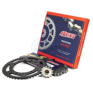 Product image: Axring - 95TM030006-SDR - Chain kit Tm MX 300 13x49 Alu - 520 with O-Ring 