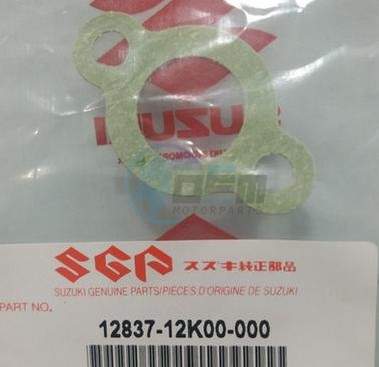 Product image: Suzuki - 12837-12K00 - GASKET, TENSIONER ADJUSTER  0