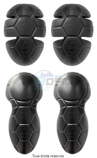 Product image: S-Line - APR100N - Protectors for Elbows and Shoulders Black For Jacket with specific pockets - CE  0