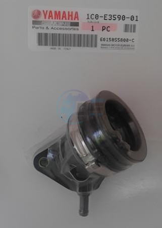Product image: Yamaha - 1C0E35900100 - CARBURETOR JOINT A  0