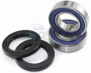 Product image: All Balls - 25-1081 - Wheel bearing kit with dust seal HONDA CR 125 2003-2003 / CR 250 2004-2004 / CR 500 1994-1994 