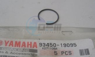Product image: Yamaha - 934501909500 - CIRCLIP   0