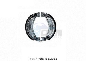 Product image: Sifam - KB229 - Brake shoes Ø110 X L 25mm 