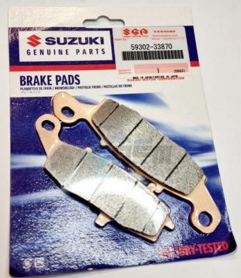 Product image: Suzuki - 59302-33870 - Pad set  0