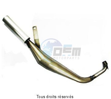Product image: Giannelli - 33016 - Exhaust NSR 50 '89-01  Complete exhaust pipe  with Silencer  Alu    0