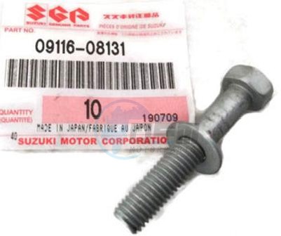 Product image: Suzuki - 09116-08131 - BOLT(8X45)  0