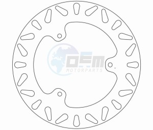 Product image: Ferodo - FMD0100R - Brake Disc 