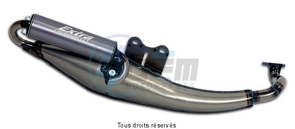 Product image: Giannelli - 31641P2 - Exhaust EXTRA BOOSTER R 92/06  SPIRIT 95/06 NG 98/06 CEE E13  Silencer  Alu  0