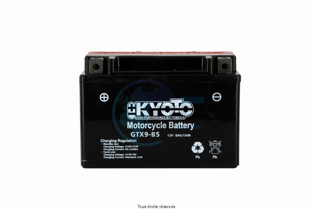 Product image: Kyoto - 712090 - Battery YTX9-bs  2