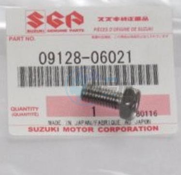 Product image: Suzuki - 09128-06021 - BOLT(6X14)  0