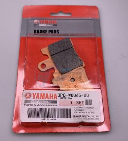 Product image: Yamaha - 3P6W00450000 - BRAKE PAD KIT  0