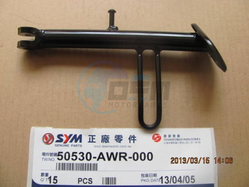 Product image: Sym - 50530-AWR-000 - SIDE STAND COMP  0